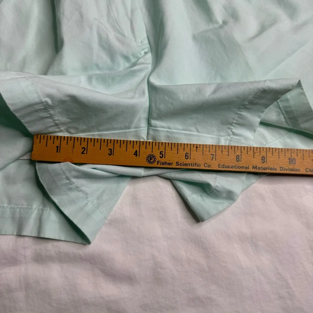 Tommy Hilfiger Mint Green High Waisted 4.5 Inch‎ Inseam Shorts Womens Size 8